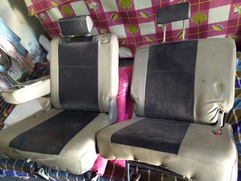 Suzuki Every 6x seats genuine 1 months used with seats belts 4