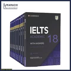Cambridge IELTS academic 18 books set with the CD link (1-18)