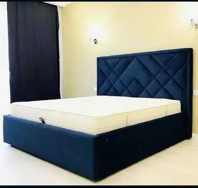 double bed set, sheesham wood bed set, king size bed set, furniture 4