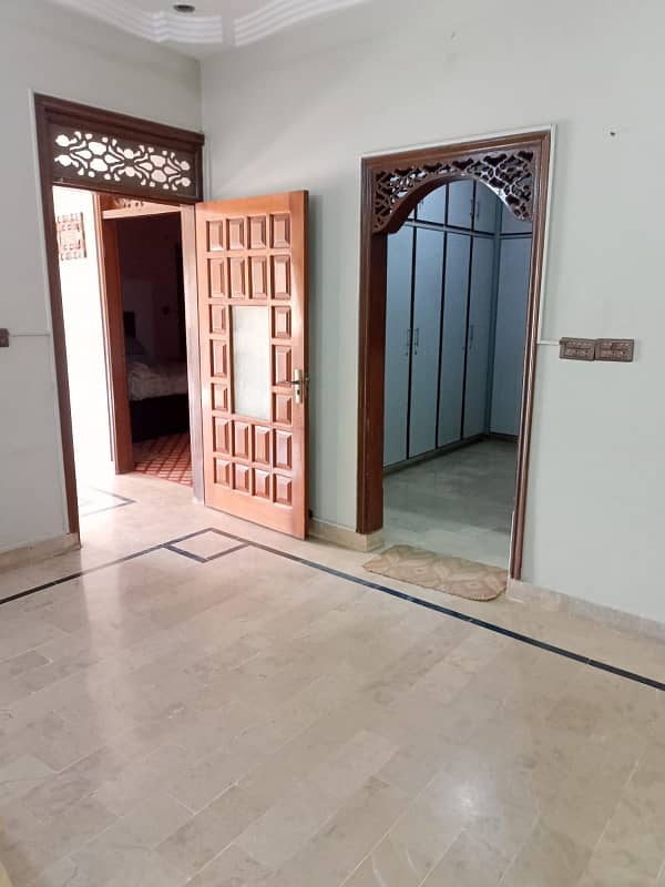 WEST OPEN SECOND FLOOR WITH ROOF AVAILABLE FOR SALE AT PRIME LOCATION OF NORTH NAZIMABAD 2