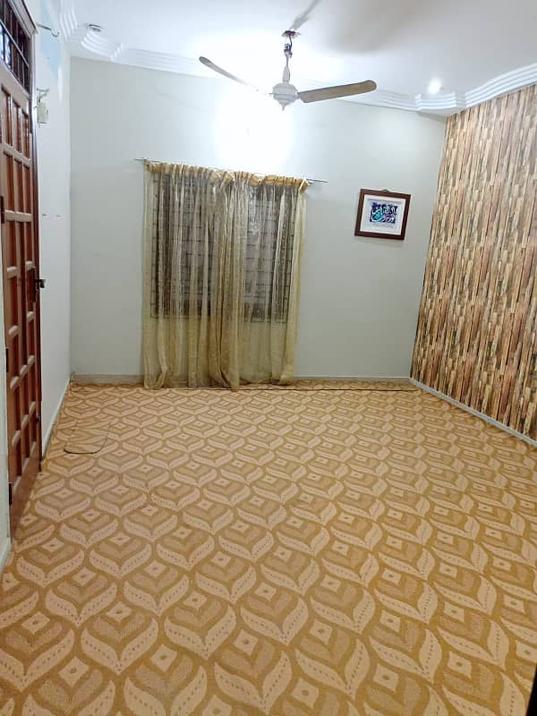 WEST OPEN SECOND FLOOR WITH ROOF AVAILABLE FOR SALE AT PRIME LOCATION OF NORTH NAZIMABAD 6