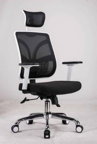 Executive Office Chair, Ergonomic Office Chair, Headrest Back Support 8
