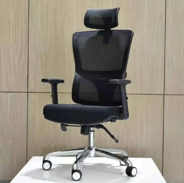 Executive Office Chair, Ergonomic Office Chair, Headrest Back Support 9