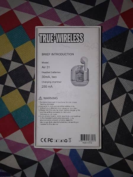 Headset Wireless Stereo: Model Air-3.1 1