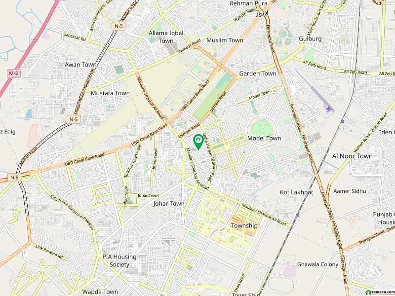 7 Marla Ideal Location Main Green Belt Road Plot For Sale in B Block Faisal Town Lahore 0