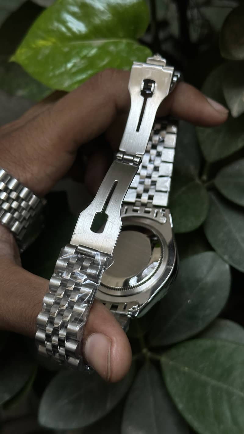 Rolex datejust 41mm silver jubilee bracelet chain 7