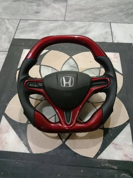 Honda civic ribon steering wheel multimedia sport 0