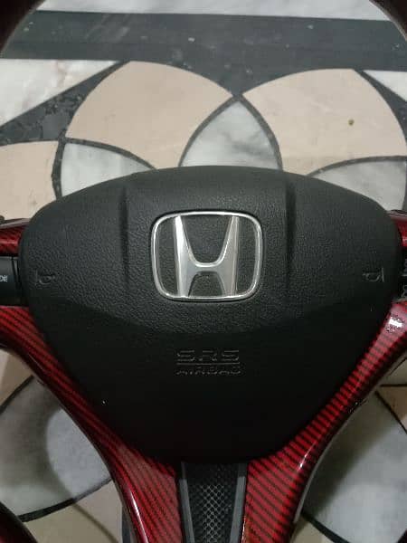 Honda civic ribon steering wheel multimedia sport 2