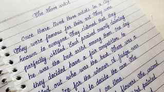 handwriting assigment work