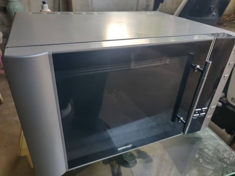 HOMAGE 34 L MICROWAVE OVEN WITH GRILL FUNCTION AWESOME CONDITION 0