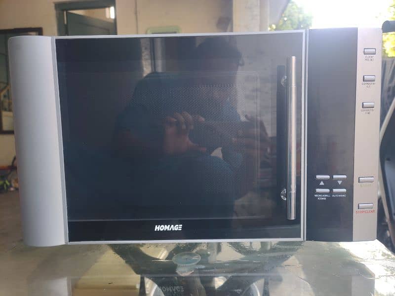 HOMAGE 34 L MICROWAVE OVEN WITH GRILL FUNCTION AWESOME CONDITION 3
