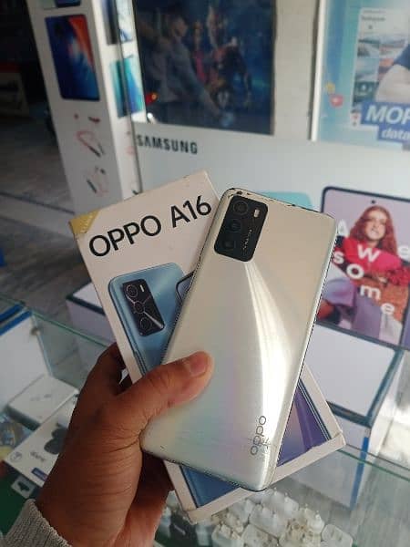 Oppo A16 4/64 with box penal changed condition 10/5 0