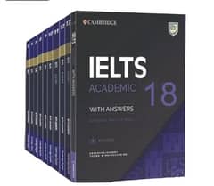 Cambridge IELTS Academic 18 Book Set With CD Link