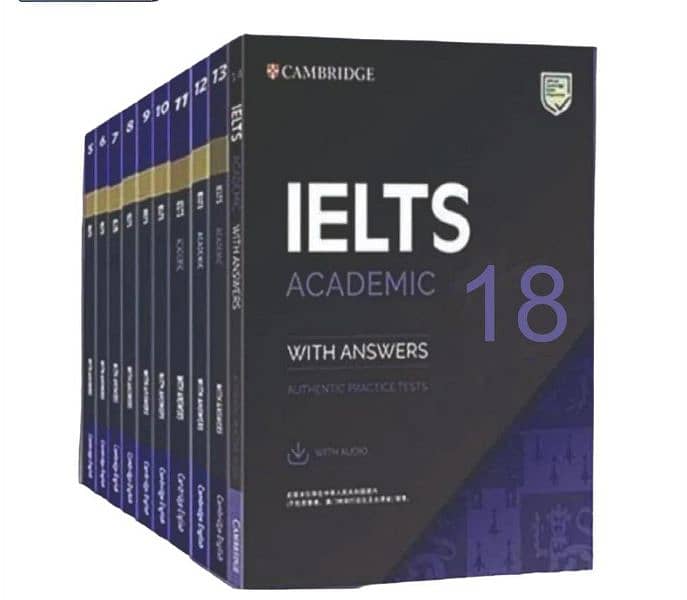 Cambridge IELTS Academic 18 Book Set With CD Link 0