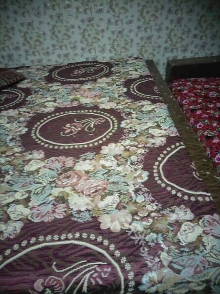 bed with spring mattress 5