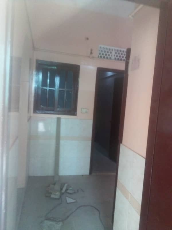 4 room flat for sale west open road facing 31B Korangi crossing karachi 12