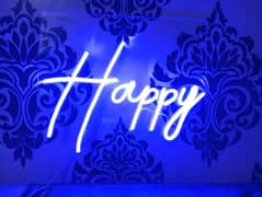 Customized LED Neon Sign Couple Name Board in Affordable Price