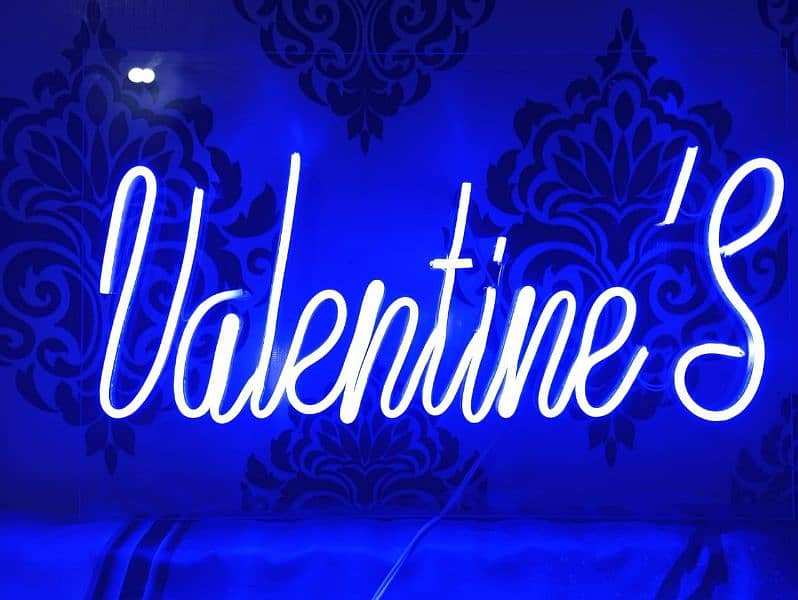 Customized LED Neon Sign Couple Name Board in Affordable Price 2