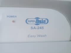 Super Asia Washing Machine with Spinner Model SA-245 0