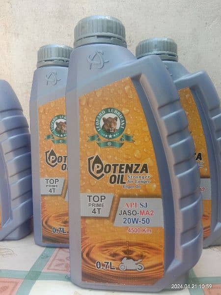 Potenza Motorcycle engine Oil  03005614783 2