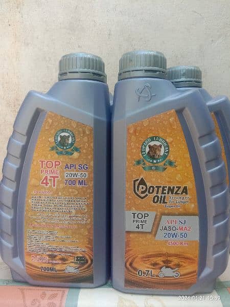 Potenza Motorcycle engine Oil  03005614783 3