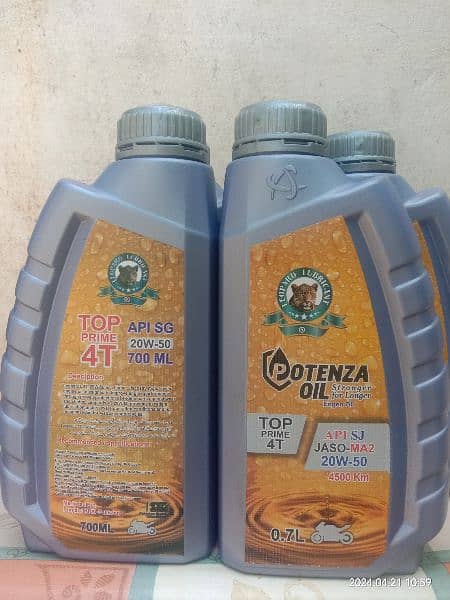 Potenza Motorcycle engine Oil  03005614783 10