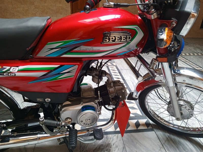 Hi speed 70cc 2023 model Motorcycle 7