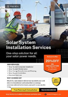 Solar System Installation Services