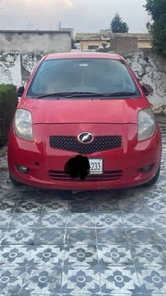 Toyota vitz Red Color