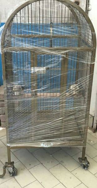 Large Moving Cage top sitting for all pet birds or Grey parrot 1