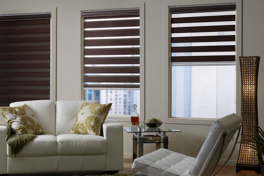 window blinds Imported fabric and fancy designs damask block heat ligh 4