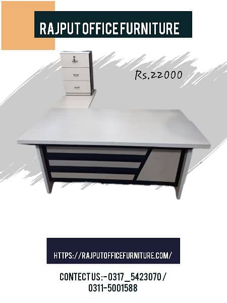Executive Office Table | Modern Office Table| L shape Table for office 15