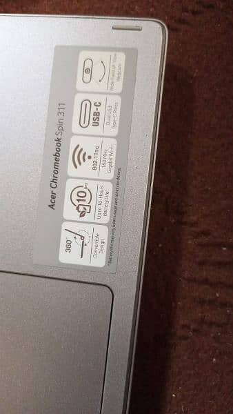 Acer Chromebook spin 311 4