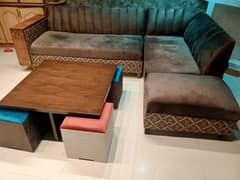 corner sofa with centre table call 03124049200
