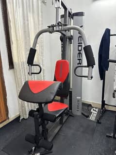 multifunction gym exercises machine and banch cycle