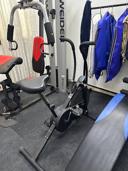 multifunction gym exercises machine and banch cycle 3