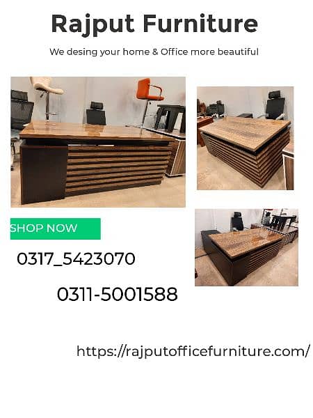 Superglass Office Table | Executive Table| L shape Modern Office Table 4
