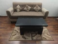 Sofa 5 seater + 2 small sits + center Table
