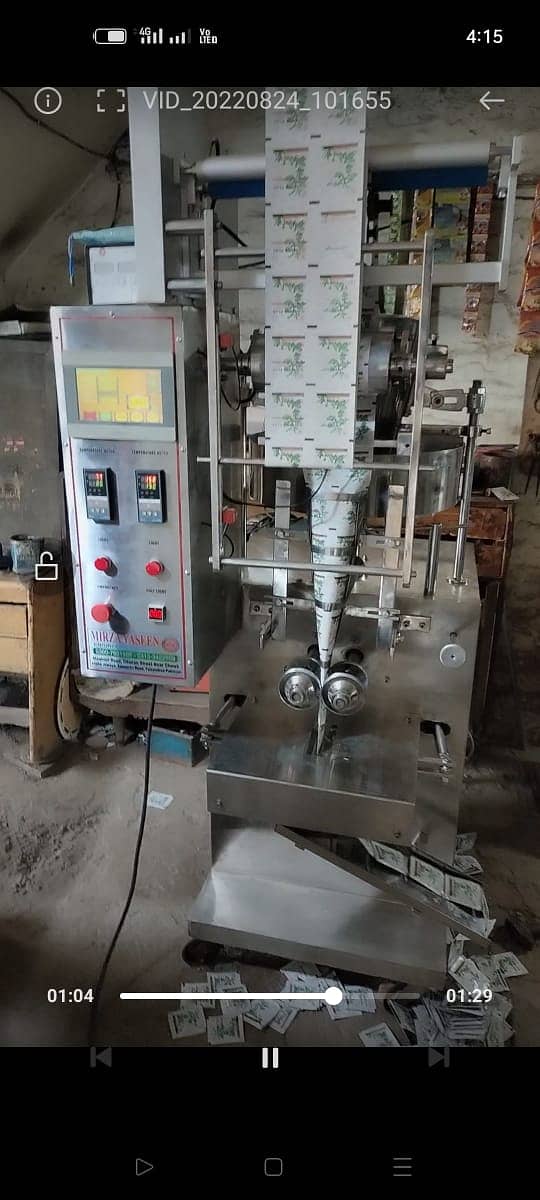Automatic Packing Machine for Surf,Slanti ,dryer and fryer Juice 16