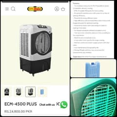 Slighy used Super Asia Air Cooler for Sale