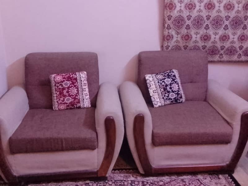 sofa set , Dispancer and table For Sale 2