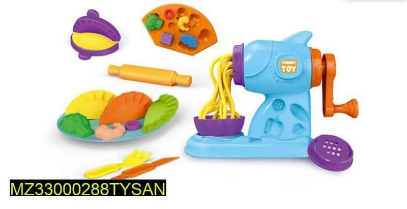 Play dough clay noodles machine for kids 1