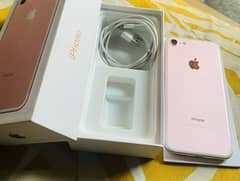iPhone 7 128 gb Gold  PTA Approved with original box