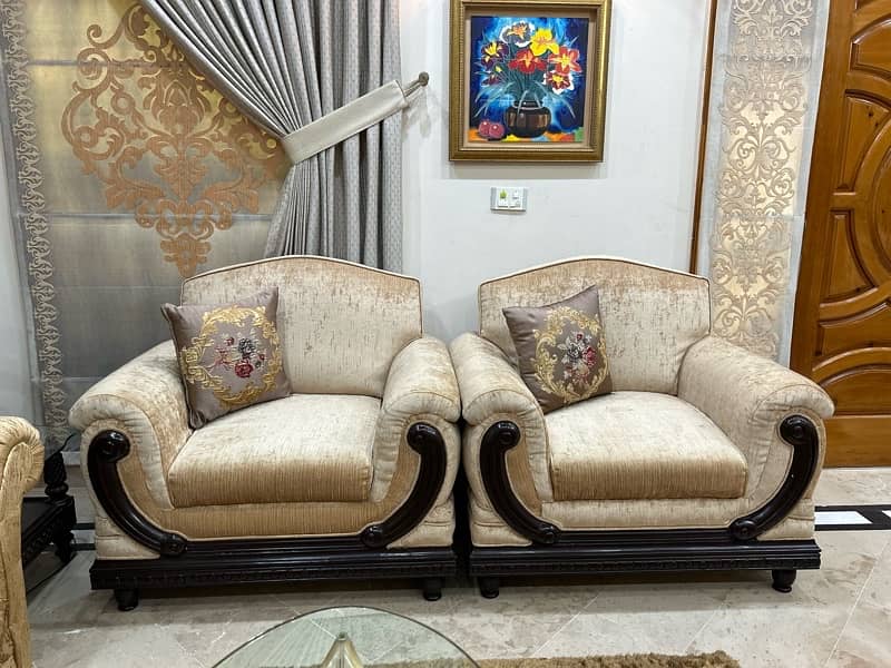 7 seater sheesham sofa set 2