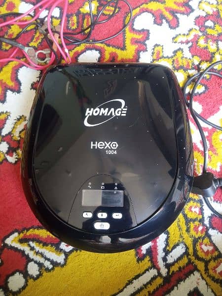 homage ups HEX-1004  700 Watt inverter With charger  03148006094 3