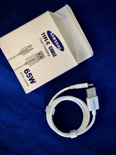 Samsung Original Branded Fast Charging [ Adapter + Type C Cable ] 4
