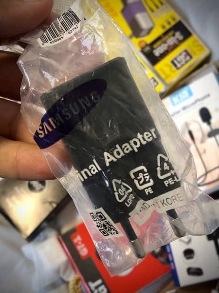 Samsung Original Branded Fast Charging [ Adapter + Type C Cable ] 8