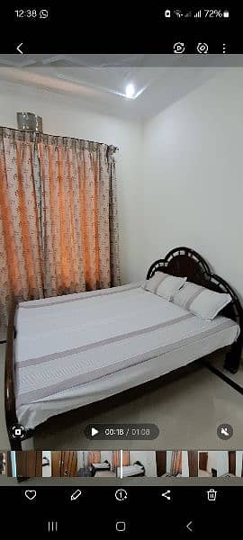 solid sheesham wood bed. brand new foam with a 12-years warranty 2