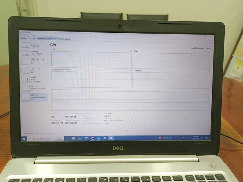 Dell Inspiron 15 5570 Laptop - Core i5, 8th Gen,  8GB RAM, 1TB HDD 7