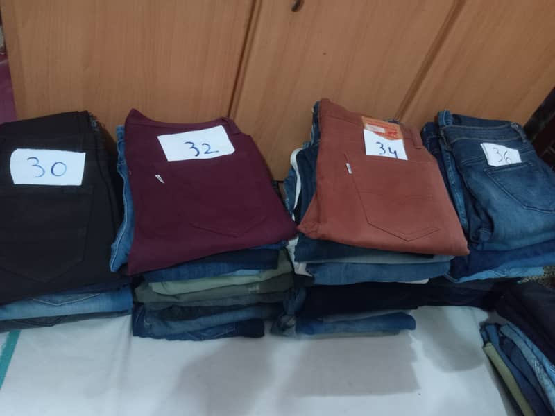 Export Leftover, Imported Used, Cotton jeans pants 2